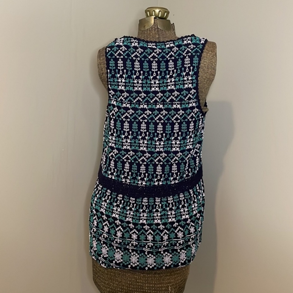Maeve Anthropologie Cammie Embroidered Peplum Top - Picture 8 of 10